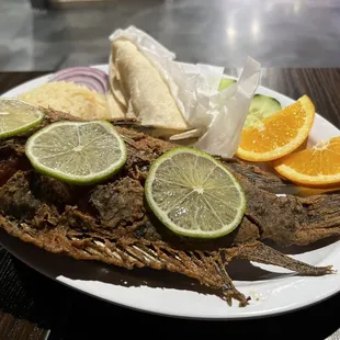 Fried tilapia :)