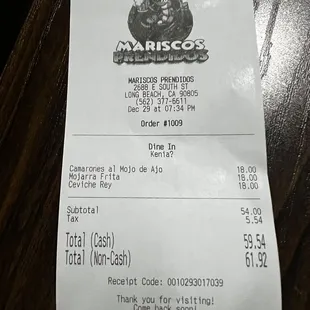 What we ordered and damage