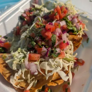 Tacos dorados de camaron