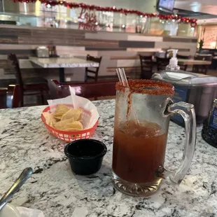 Food is very good. The Happy Oysters were very good. The shrimp ceviche is full of flavor. Thank you.