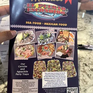 Service charge disclaimer