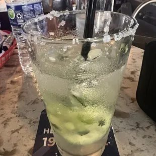 Spicy Jalapeño margarita