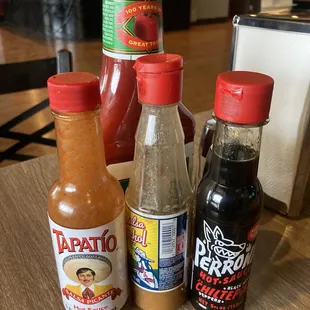 Very clean bottles. No greasy, dirty, yucky bottles, here. Clean