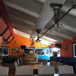 the interior of a restaurant
