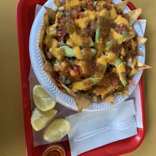 Seafood Nachos