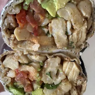 Seafood Burrito