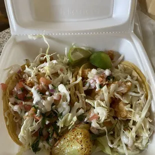 Tacos De Camaron