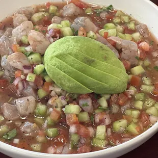 Ceviche de camarón