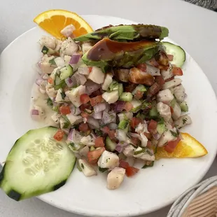 Ceviche Tostada