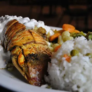 food, grilled fish, fish, seafood, grilled seafood