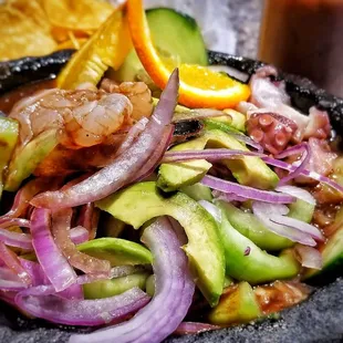 Molcajete Sinaloa - another seafood treasure in Liberal, KS.