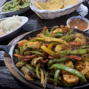 Shrimp Fajitas