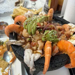 paella, food
