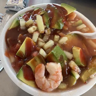 I had to pull all the shrimp out because it make me gross to eat the shit vein...