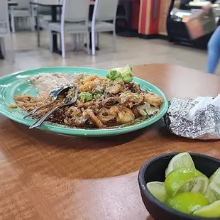 Shrimp was nasty gross