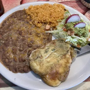 Soft chile relleno