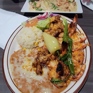 Pulpo &amp; Shrimp zarandeado