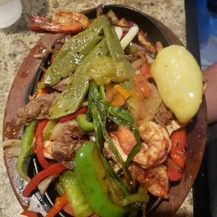 Fajitas Cielo Mar Y Tierra