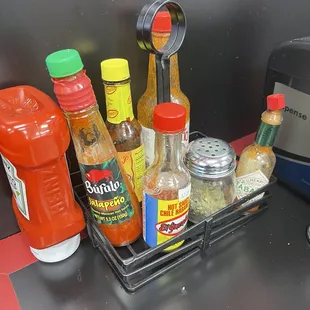 Different type of sauce