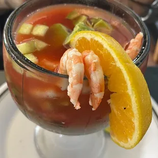 Coctel de camarón