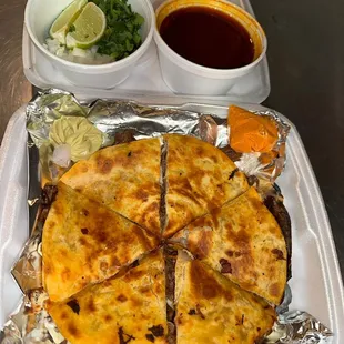 Pizzabirria familiar o personal