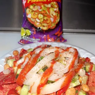 Tostilocos flaming hot