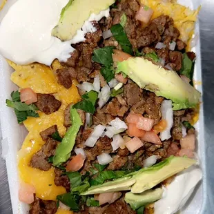 Loaded nachos
