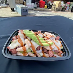 Bota camarón pulpo y callo