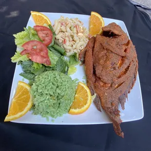 Mojarra frita