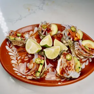 shellfish, oysters, oysters and mussels, mussels, food