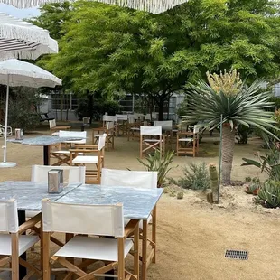Outdoor seating