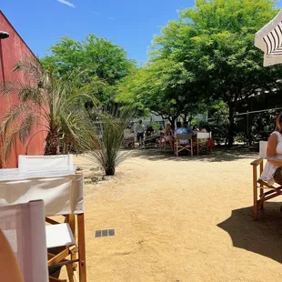 Outside area