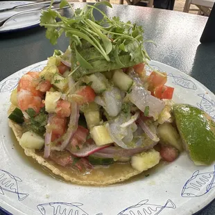 Tostada De Camaron