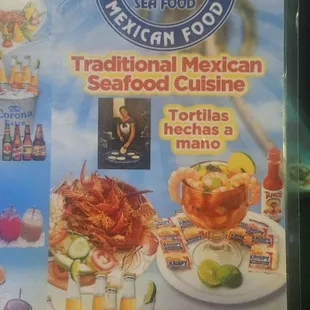 Delicious food in this menu!