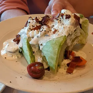 lettuce wedge salad.