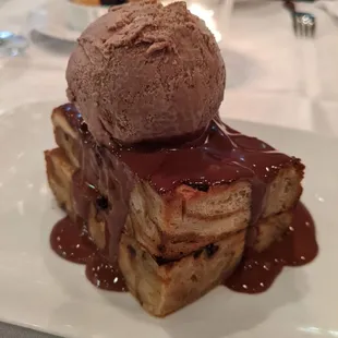 This bread pudding looks amazing, but it was very dry.