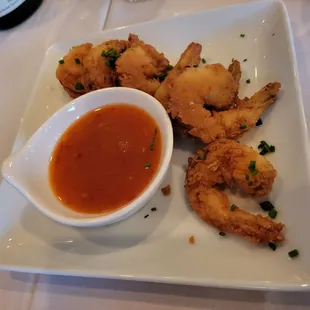 Flash fried buttermilk shrimp