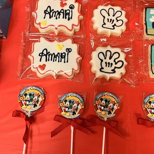 Birthday cookies.