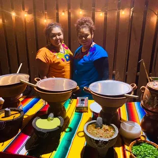 Marisol running an event, 2019