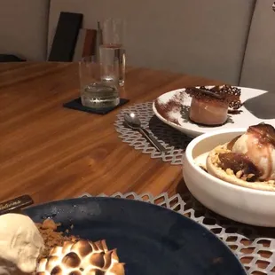 3 desserts