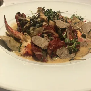 Butter Poached Maine Lobster