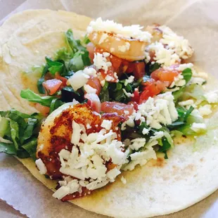 Shrimp taco