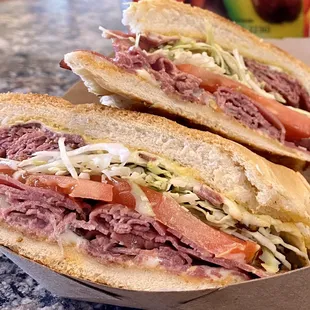 Pastrami sandwich