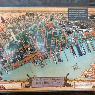 Sunken ships under San Francisco