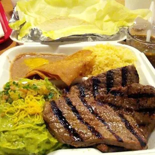 Carne Asada Plate