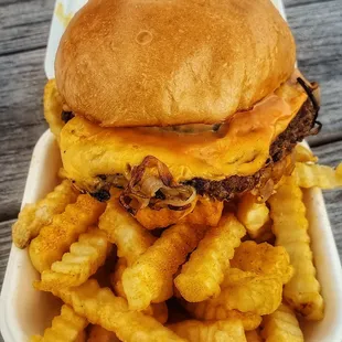 These Burgers are Fire.