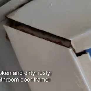 When I show these photos to the desk clerk (balding man with long hair) he threatened to evict us and told me I shouldn't get in his face,