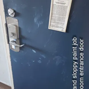 When I show these photos to the desk clerk (balding man with long hair) he threatened to evict us and told me I shouldn't get in his face,