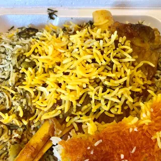 Baghali Polo with Lamb