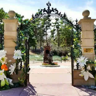 Entrance gate!
